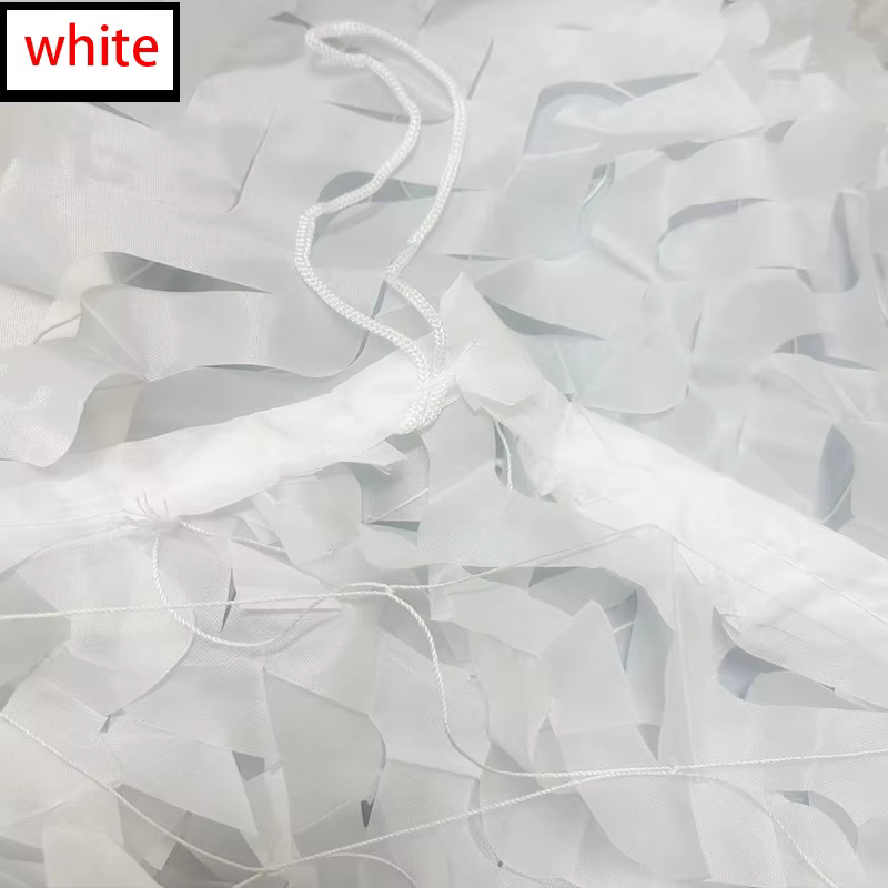 Nouveau désert de jungle de haute qualité blanc multi-tailles 4x5m adapté au filet de camouflage d'a