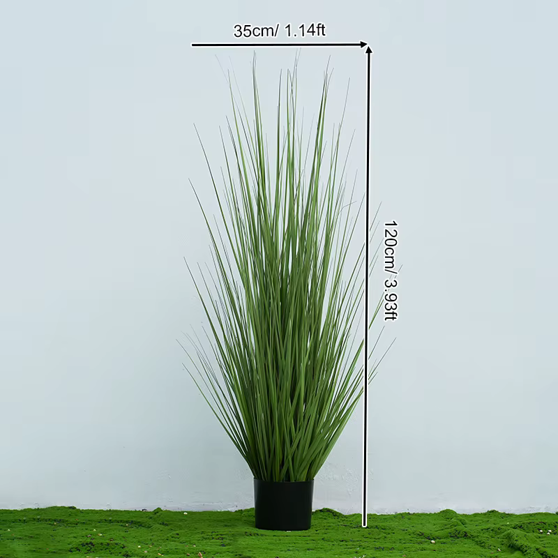 Grande plante verte bonsaï artificielle avec pot, 120cm, décorations d'intérieur et d'extérieur, jar