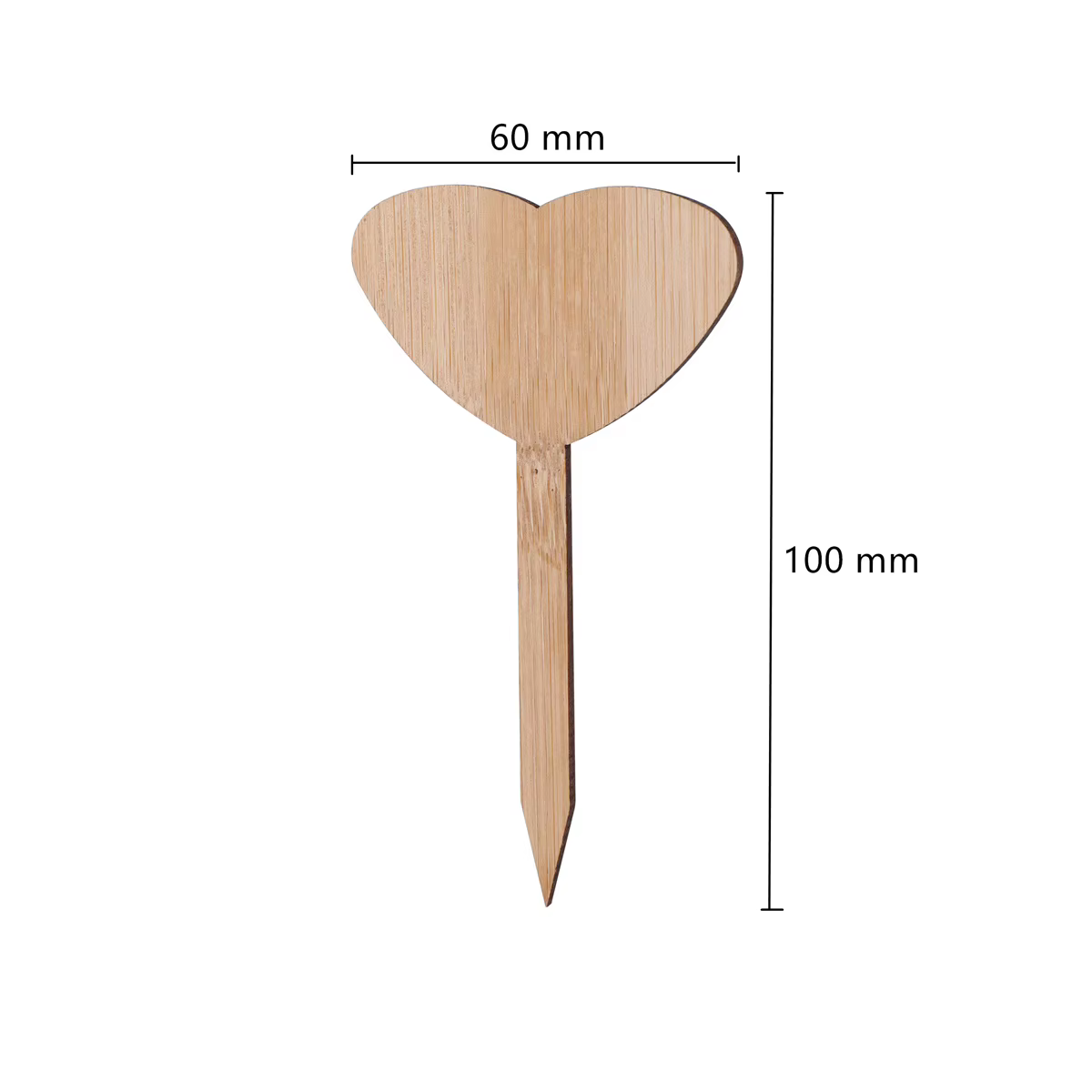Étiquettes de plantes en bois, marqueurs de jardin multi-type en bambou, graines de bonsaï, fleur en