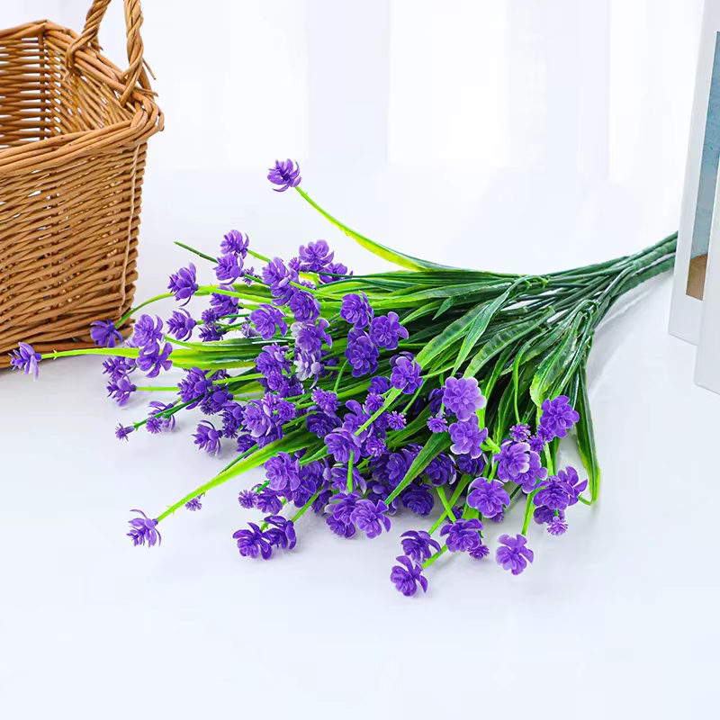 Fleur artificielle, herbe de printemps, camélia, cloison décorative extérieure, fleur artificielle, 