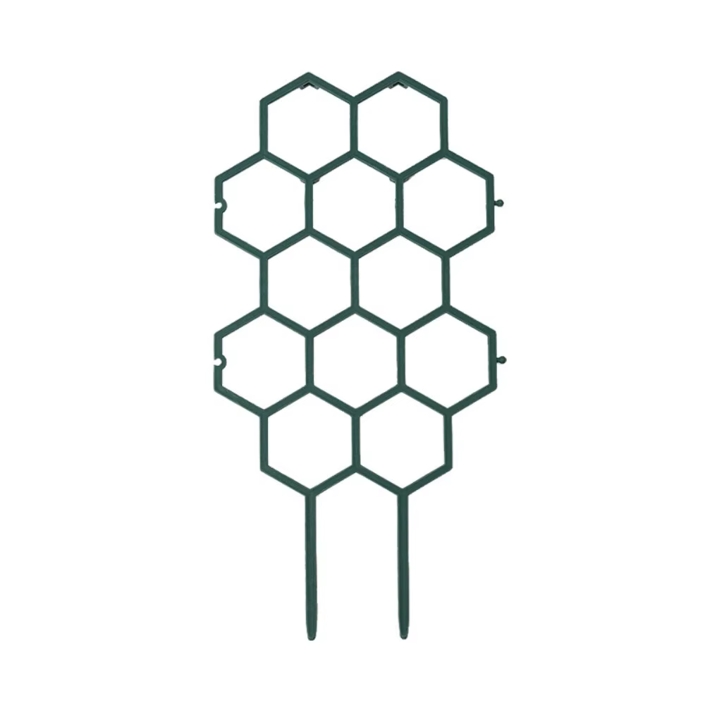 Support de plantes en nid d'abeille, treillis empilable coupe-vent, durable, facile à utiliser, cadr