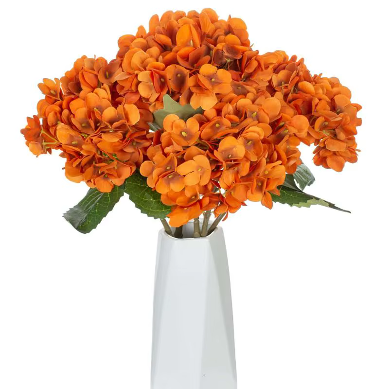 Bouquet d'hortensias artificiels en promotion – Haute qualité pour la décoration de la maison, de la