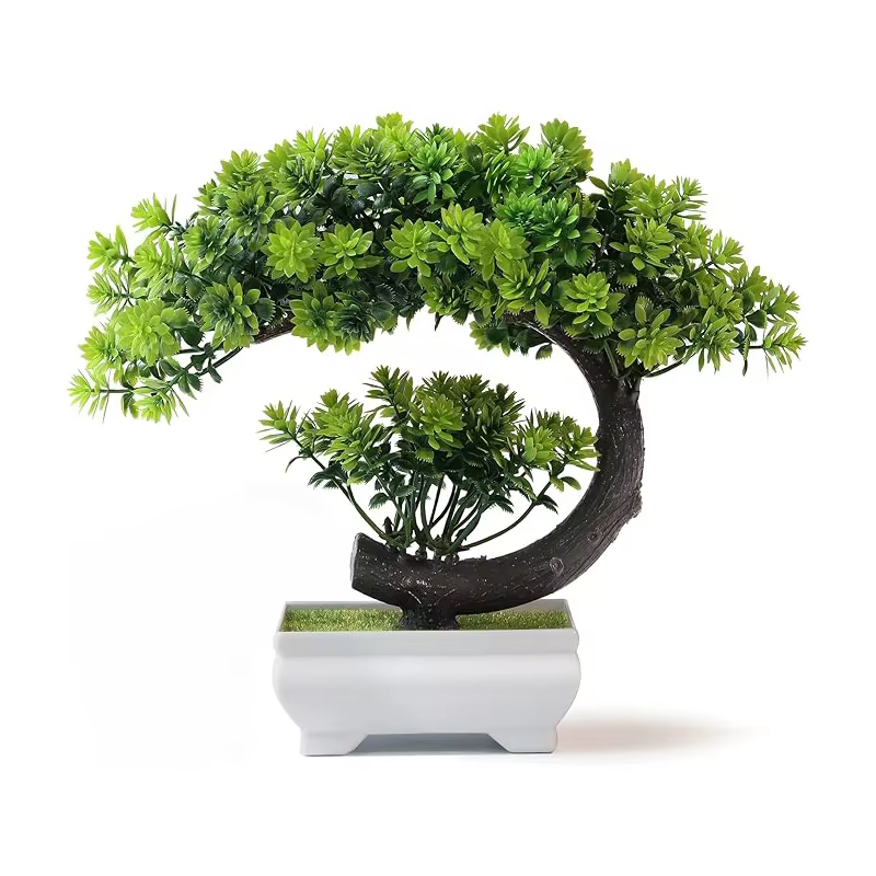 Bonsaï artificiel en plastique, plante bionique d'intérieur, petite plante de Simulation, décoration