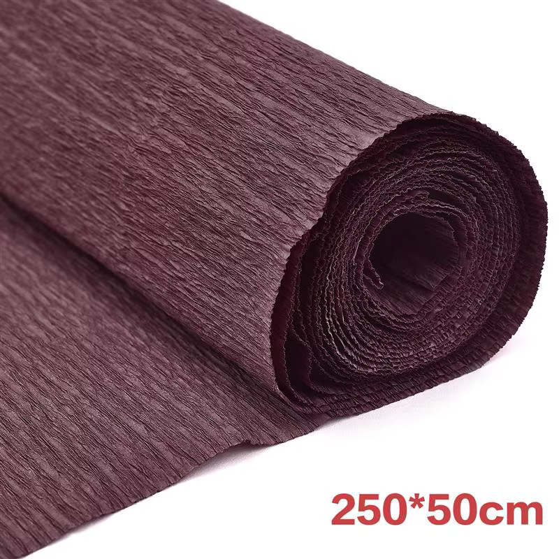 Papier pansement froissé pour emballage de fleurs, scrapbooking, décoration de fête origami, matérie