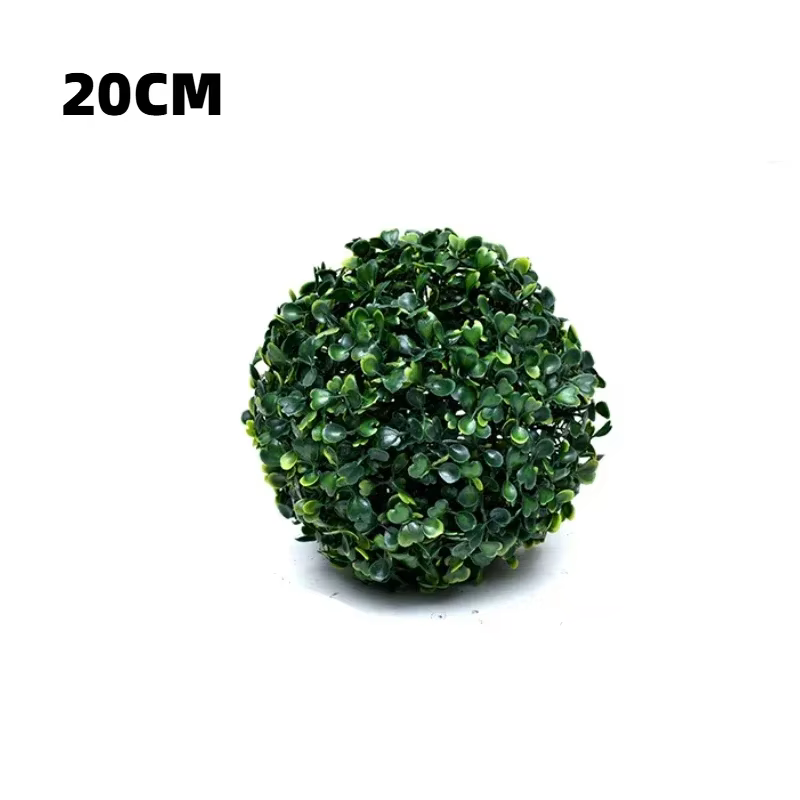 Boule de dôme d'herbe artificielle d'intérieur ou d'extérieur, Simulation de plantes, boule d'herbe 