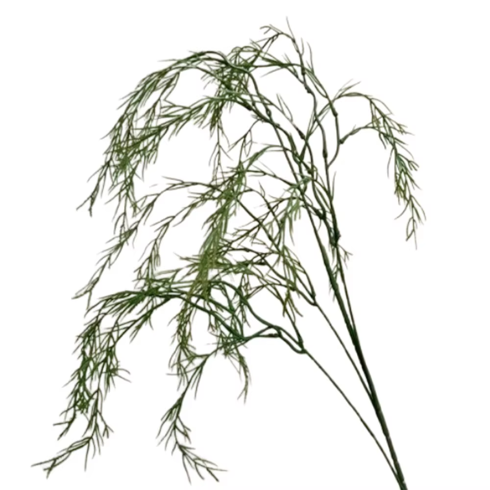 Branches d'herbe de roseau artificielle de 100 cm, toucher réel, fabrication artisanale, plantes d'h