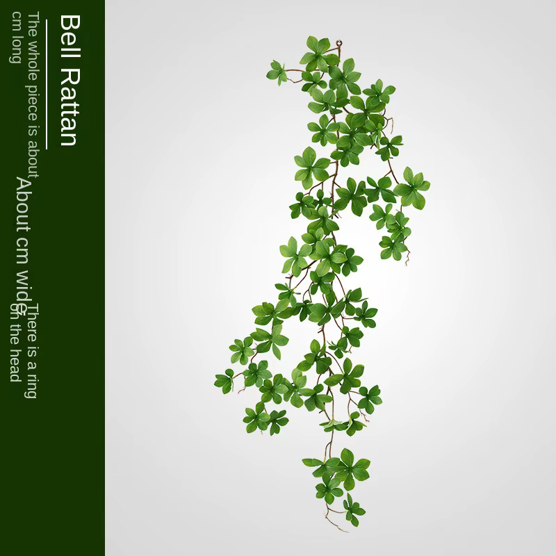 Plantes vertes artificielles 100cm, fausses feuilles, plantes tamarind en rotin, fleurs simulées, dé
