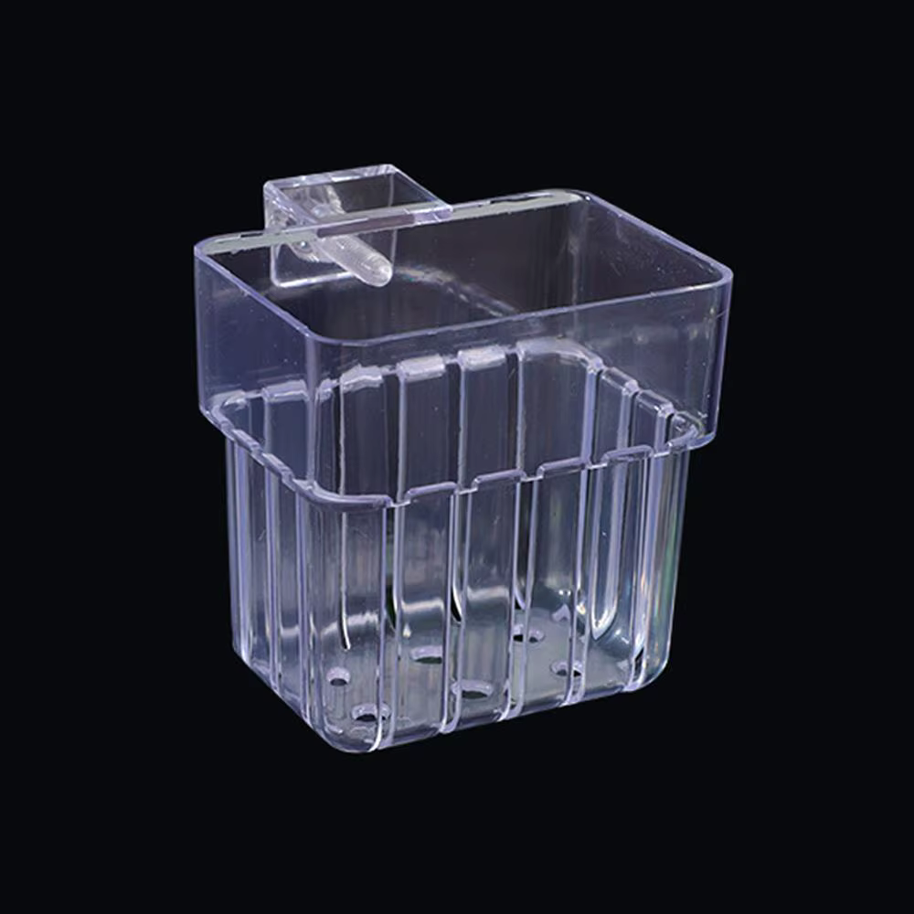 Porte-plante d'aquarium, Pot suspendu Transparent pour culture de plantes aquatiques d'aquarium et d