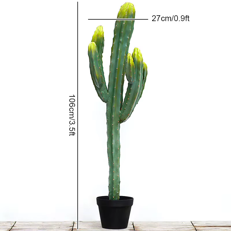 Plante tropicale succulente artificielle avec pot, faux quantique, décor de chambre à coucher intéri