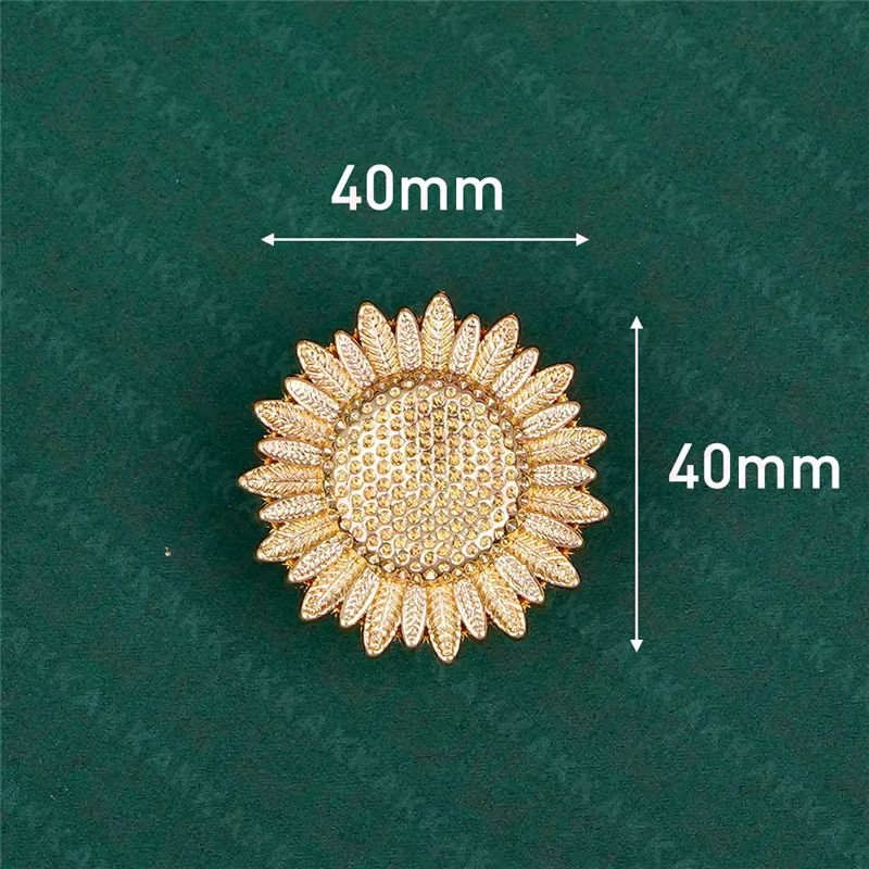 KAK plante forme animale poignée de meuble couleur cuivre boutons de tiroir rétro commode boutons or