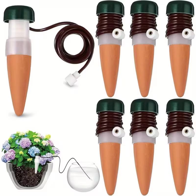 Système d'arrosage automatique pour plantes d'intérieur, 6 pièces, pour balcon, jardinières auto-arr