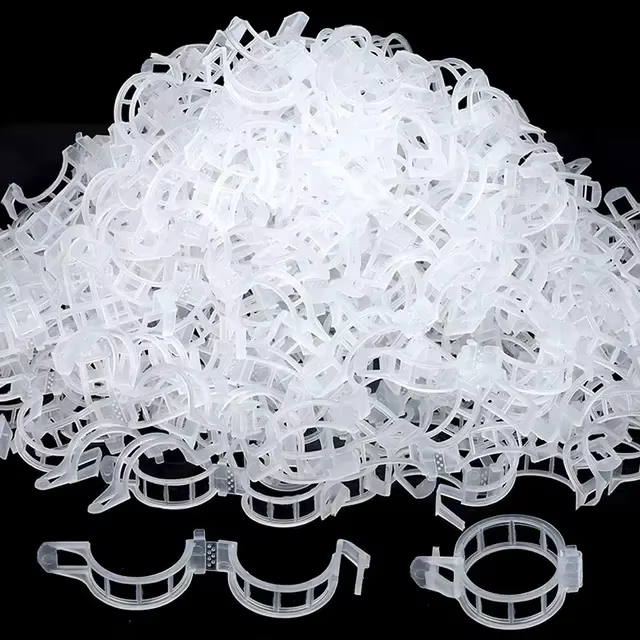 50-100 pièces pinces à tomates pinces à plantes vignes pinces à treillis en plastique-Clips de Suppo
