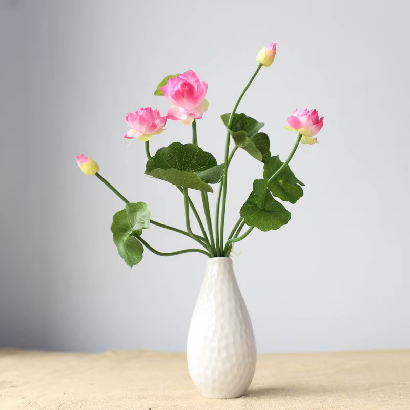 Fausse Fleur Annie Artificielle, Plusieurs Couleurs, InjFlowers Réalistes pour Décor de ixà Domicile