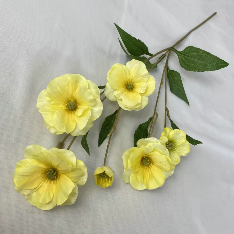 Fleur de papillon artificielle, fausses fleurs, aménagement d'autriche, décoration de mariage, fauss