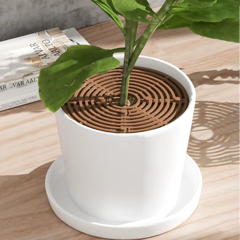 Couvercle de Pot de fleur, grille de Pot de plante, couvercle de Pot de fleur, Pot de plante de jard