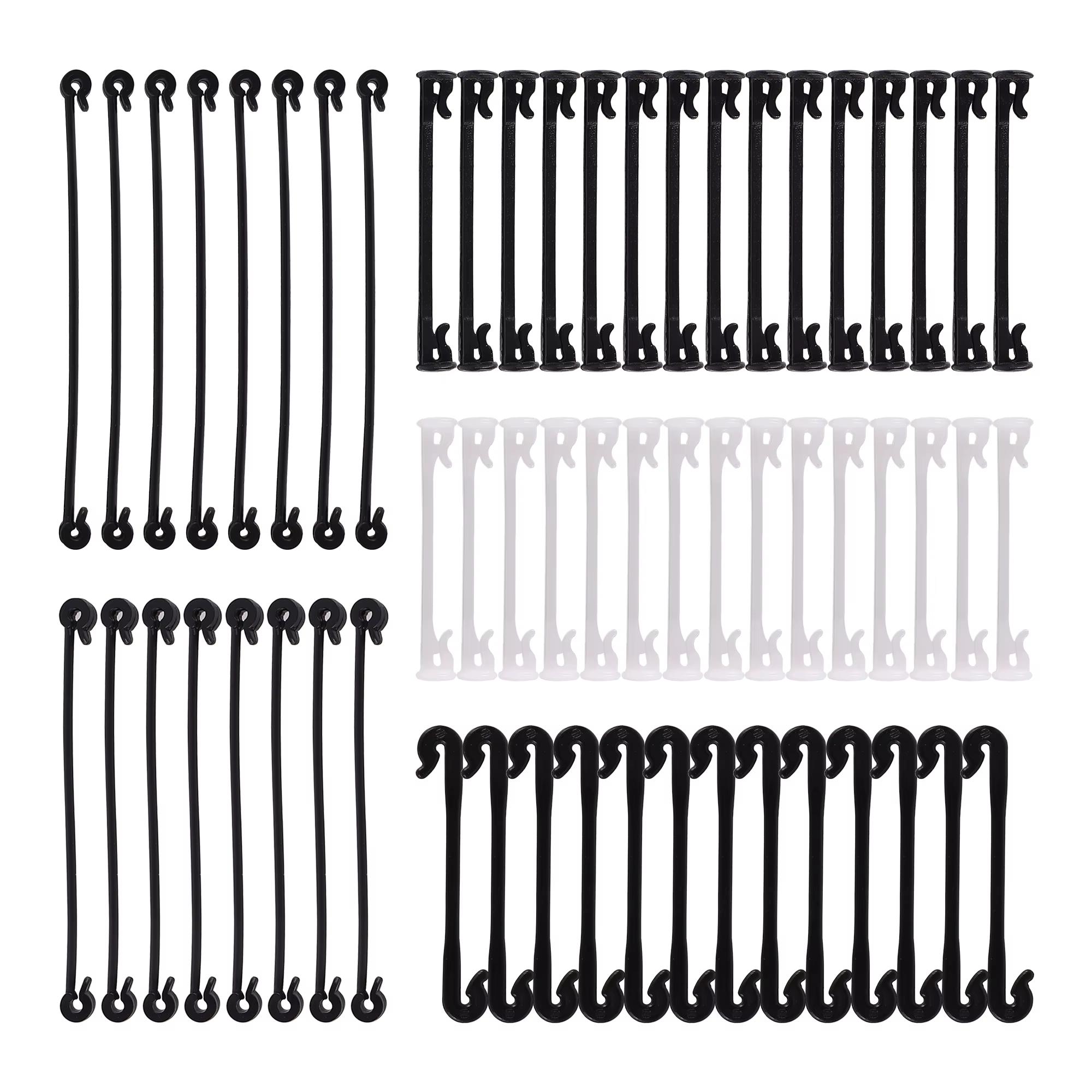 Clip de fixation pour plantes de vigne, 100 pièces, Clip de fixation pour plantes de jardinage, Clip