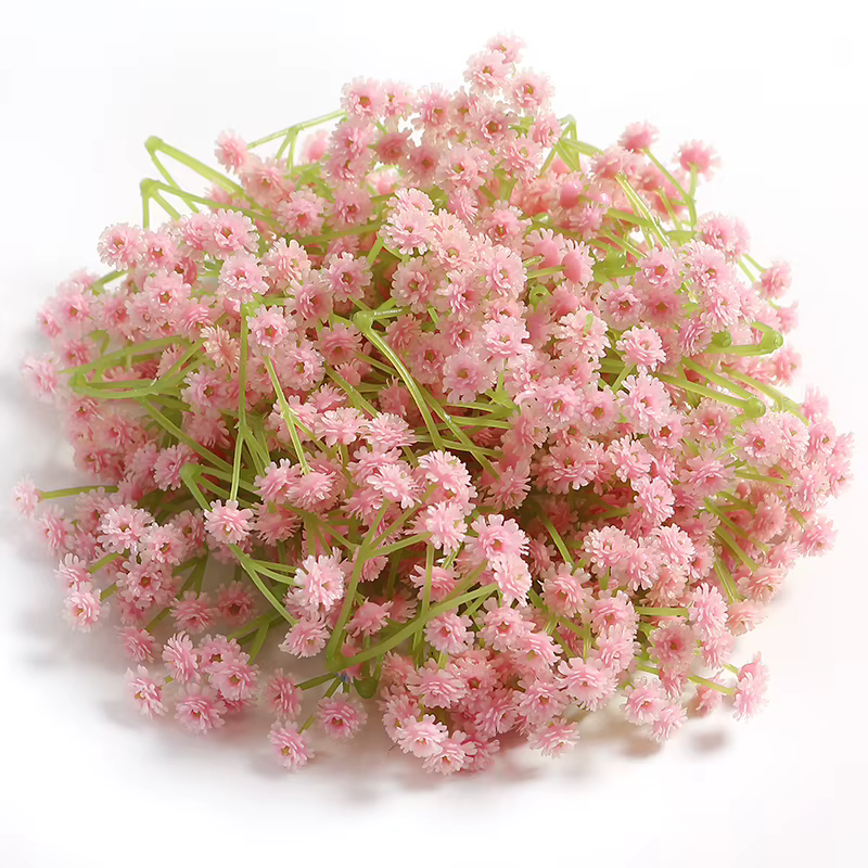 Mini Bouquet de Fleurs Artificielles, Fausses Fleurs pour la Décoration de la Maison, de la Chambre,