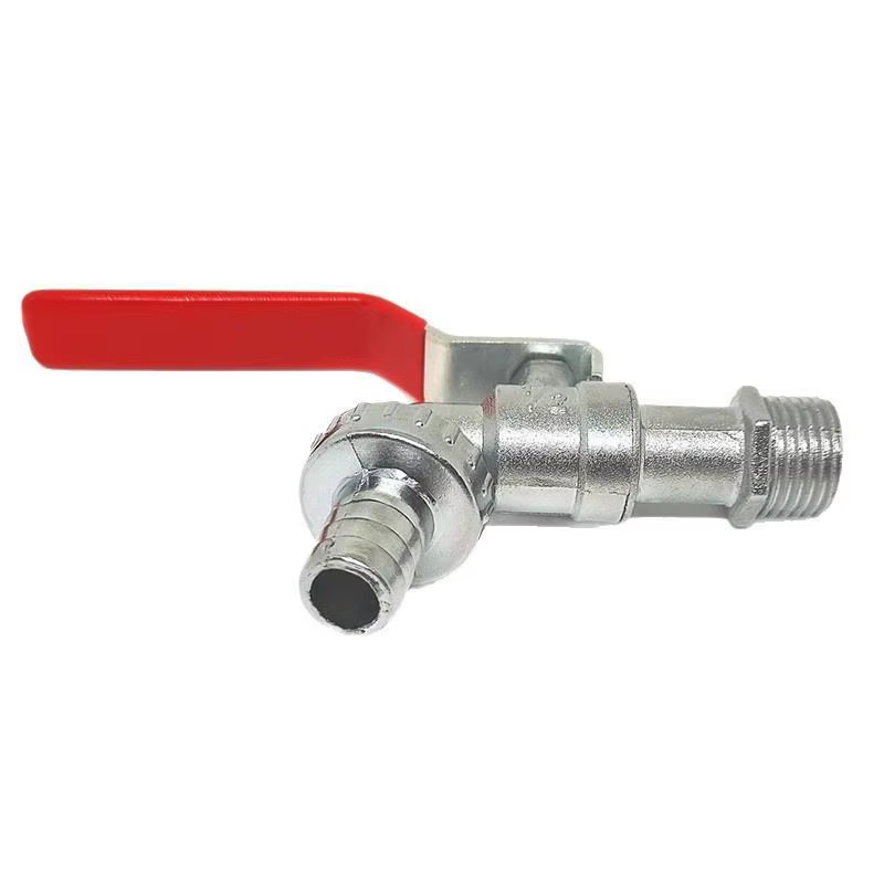 Robinet de jardin en laiton de 1/2 pouces pour réservoirs IBC – Valve de robinet d'eau à sortie uniq