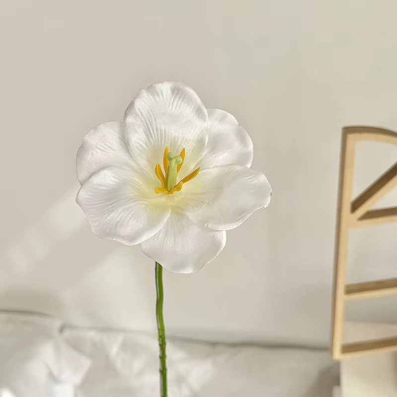 Bouquet de fleurs artificielles de haute qualité, tulipes, fausses fleurs pour la décoration de la m