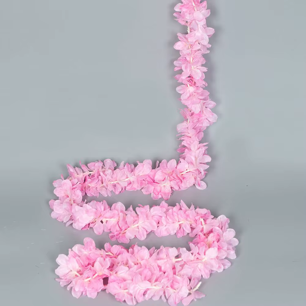 Fleur artificielle en soie cerisier Tengman, couronne de mariage, arche de jardin, rotin festif, déc