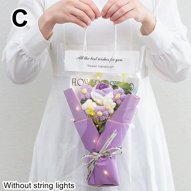 Bouquet de fleurs artificielles roses et tournesols, 1 pièce, pour femme, cadeaux pour petite amie, 