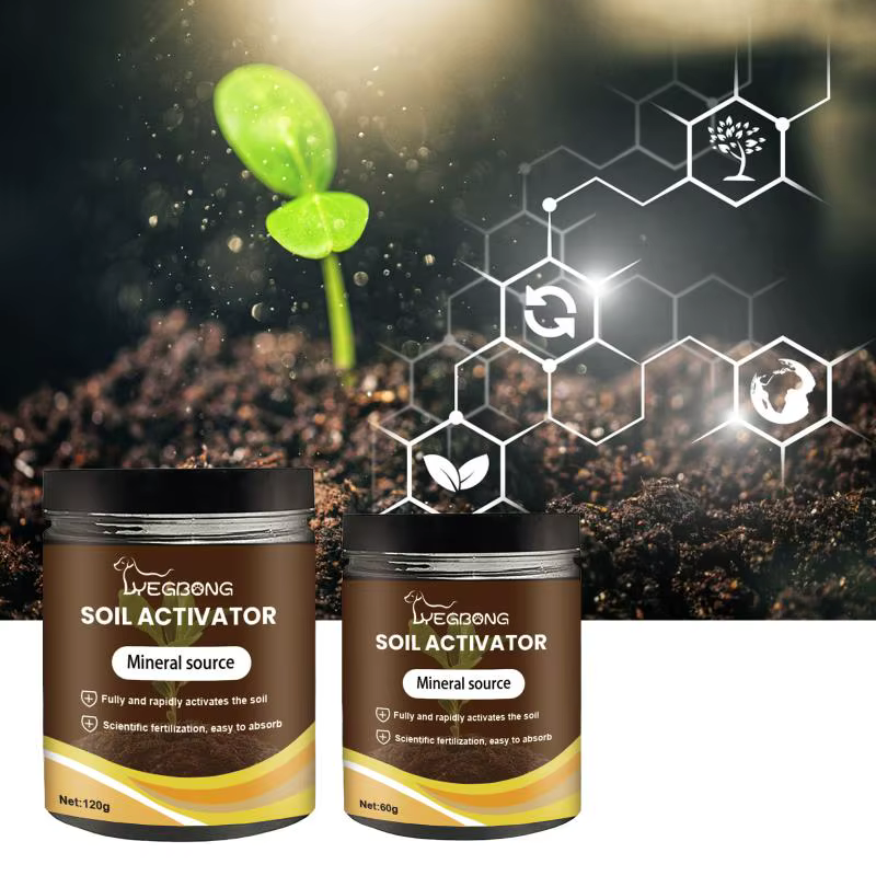 Activateur de sol, engrais pour plantes, nutriment organique pour la germination des graines, croiss