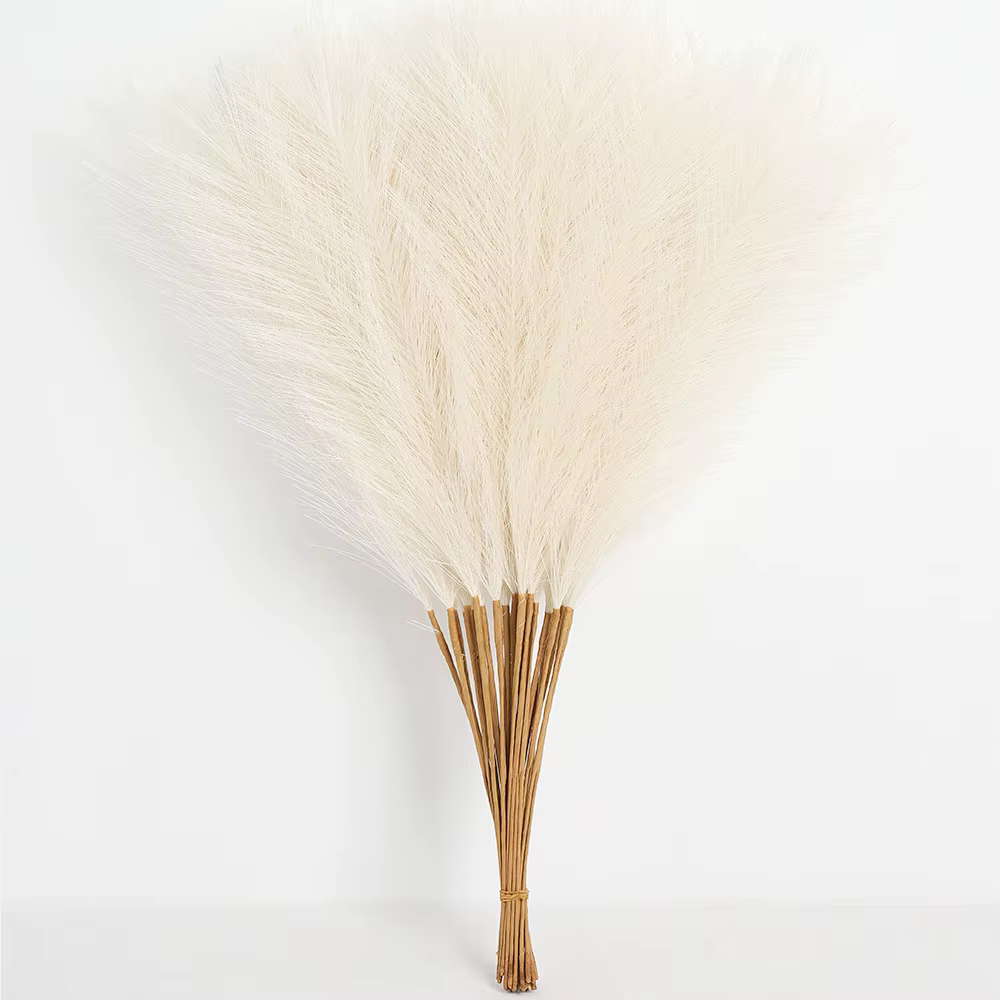 Bouquet de fleurs artificielles Pampas, 10 pièces, 55CM, fausse plante pour la décoration de la mais