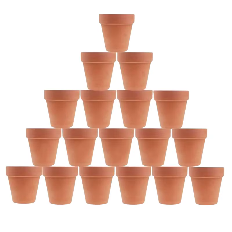Pots Terra Cotta de 1.8 pouces, 18 pièces, jardinière en poterie, Pots de fleurs Cactus, Pot Succule