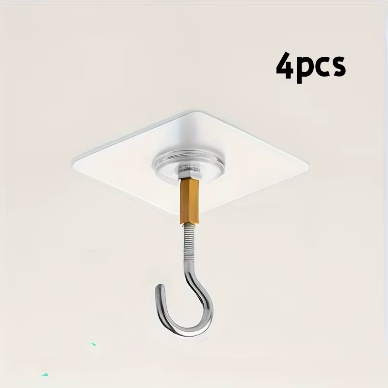 Crochets de plafond sans poinçonnage et sans marquage, adaptés aux plantes suspendues au plafond, pe