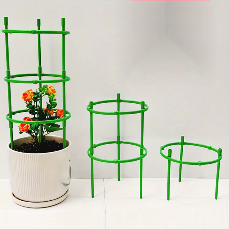 Support de plante en treillis pour le jardin, cages à tomate, degré de rouille, petit concombre, piq