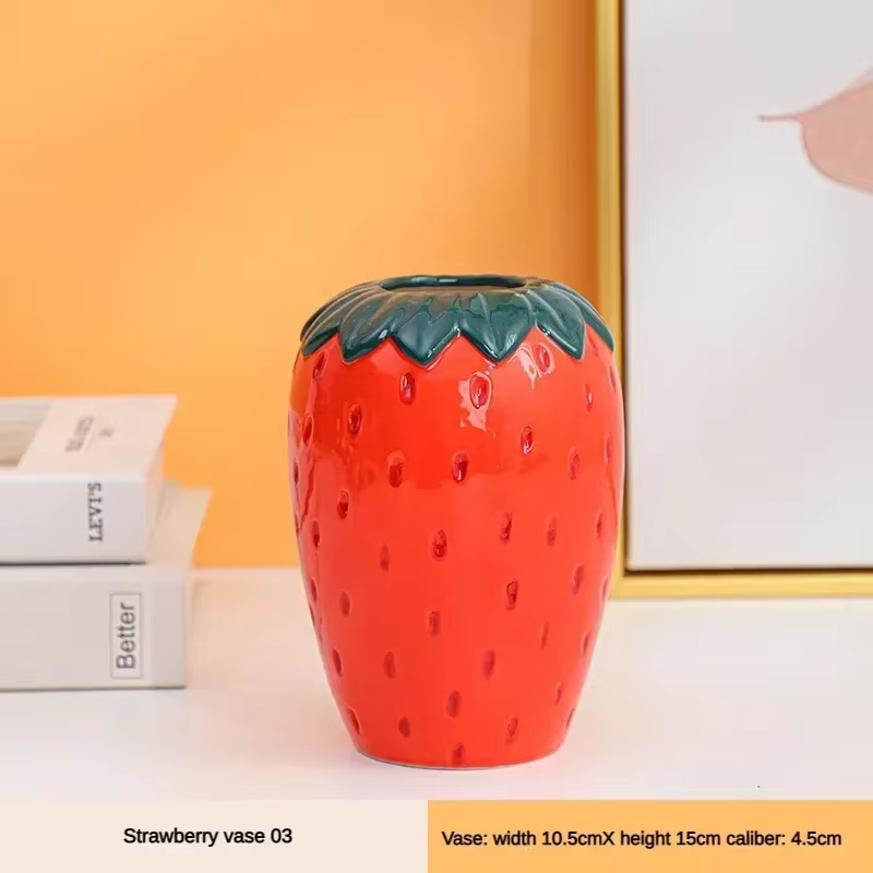Harvey-Vase créatif en céramique pour fleurs, pot de fleurs, jardinière, support floral, pièce maîtr