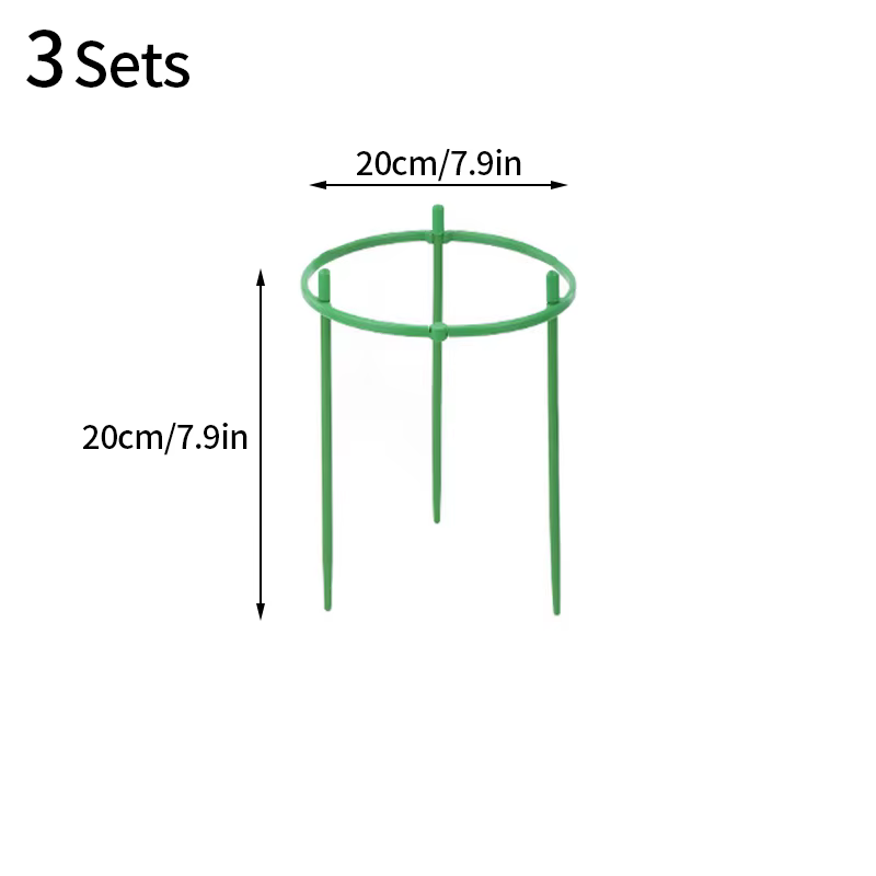 Support d'escalade de vigne verte, cadre de fleur, piquet de jardin pour plantes de vigne de Rose, S