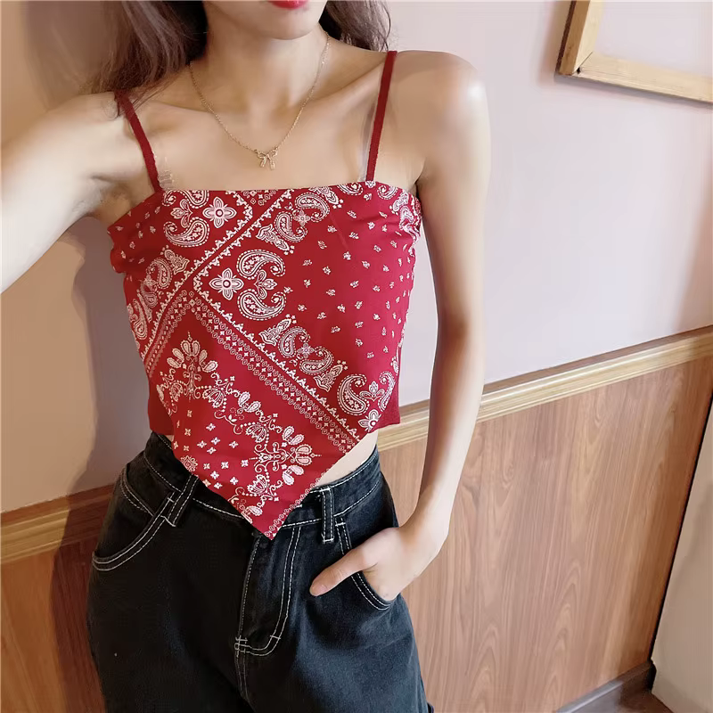Femme Sexy Floral débardeurs femmes Corset Femme nouveau Style réservoirs culture Camisole mode tric