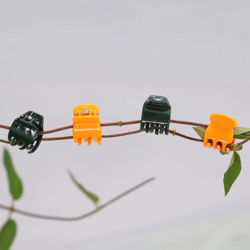 Clips de Support de plante en plastique, 10 à 200 pièces, pour tige d'orchidée, pour Support de vign