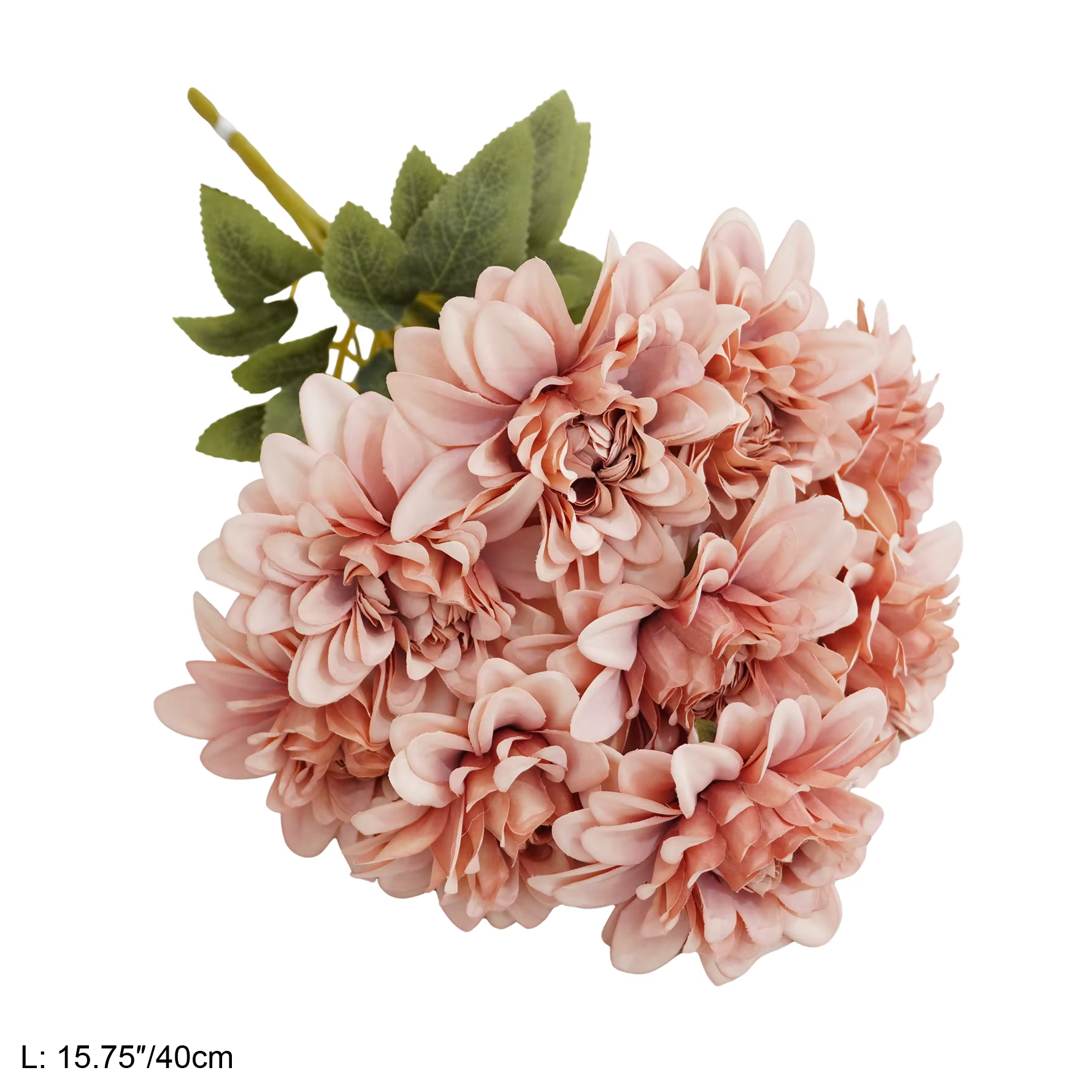Fleur artificielle XUELY X8413 Dahlia pour arrangement floral, toile de fond de mariage, décoration 