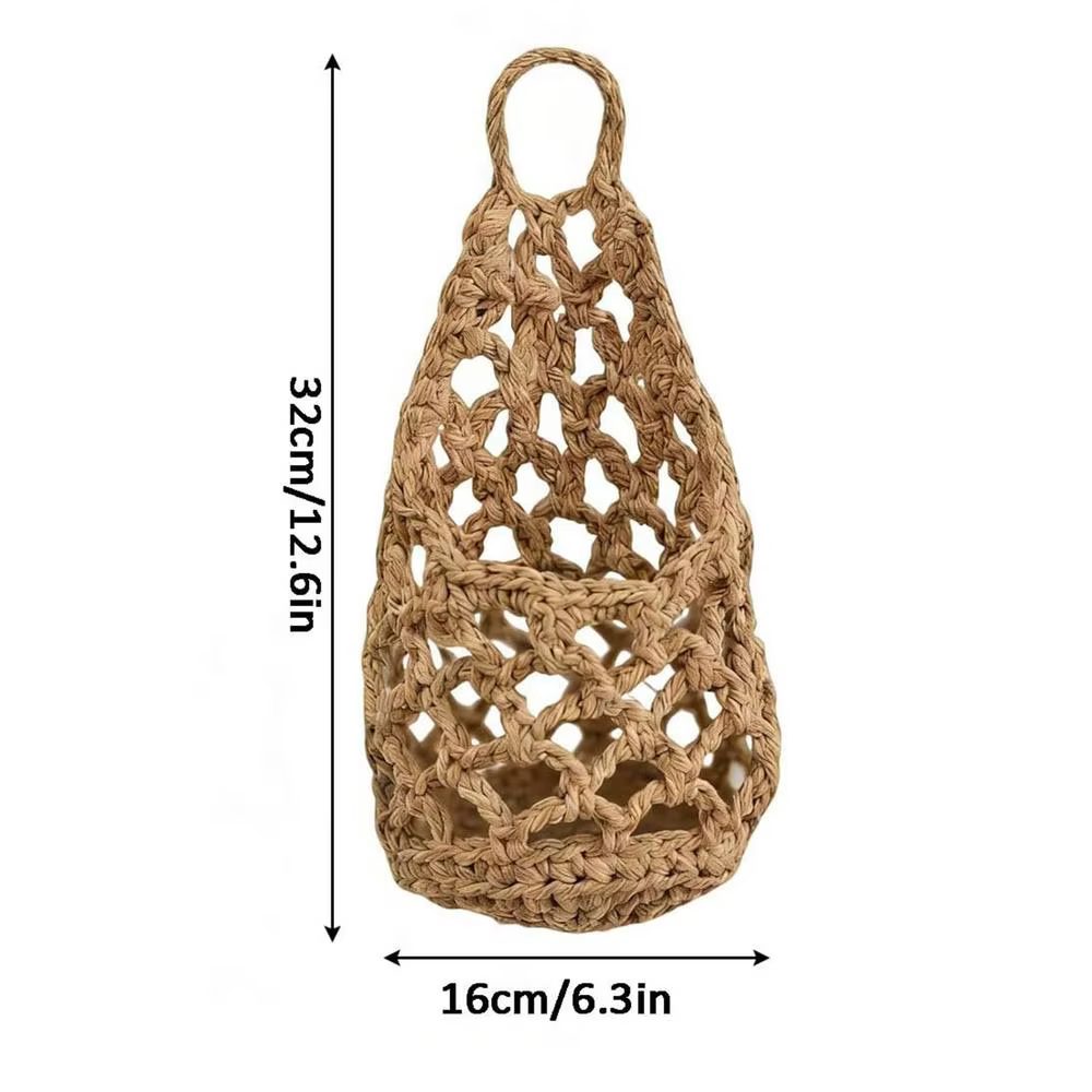 Support mural pour plantes, rangement gain de place, décoration intérieure, support mural en macramé