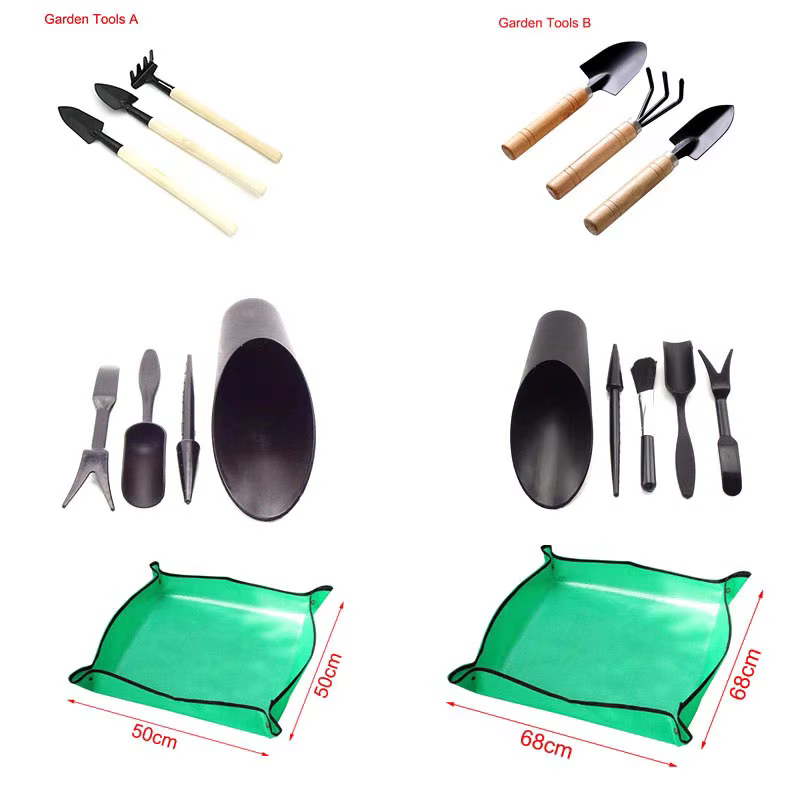 Kits d'outils de jardinière de jardin bricolage pot de fleur plante pépinière plateau en pot pelle r
