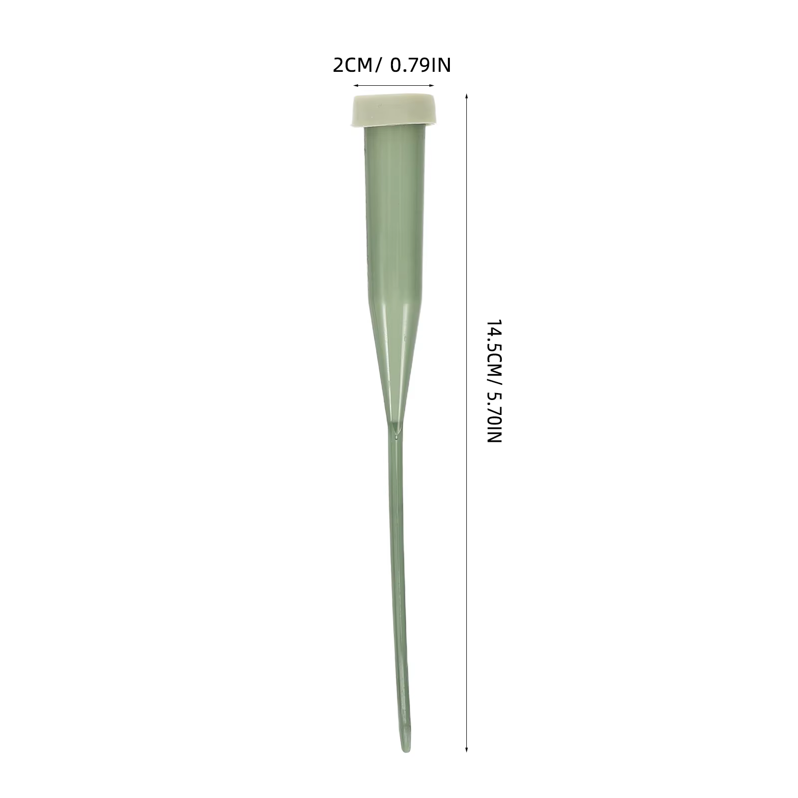 Tubes d'eau floraux en plastique 14.5cm, 25 pièces, supports de tiges de fleurs, bouchons anti-fuite