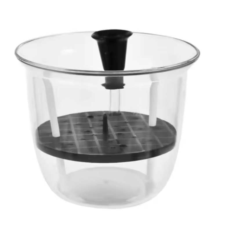 Lot de 3 pots de plantes d'intérieur à arrosage automatique, sans BPA, avec réservoir profond, pour 