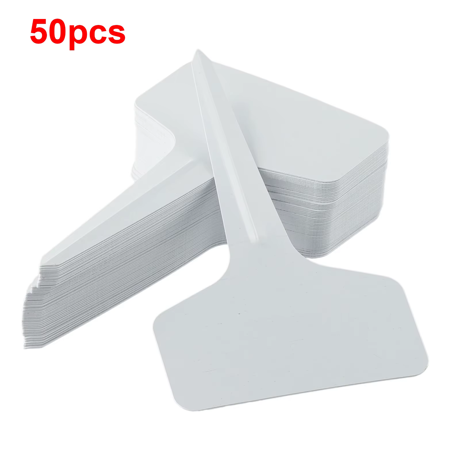 Marqueurs d'étiquettes pour plantes de Type T, 50 pièces, en PVC, pour Classification des plantes de
