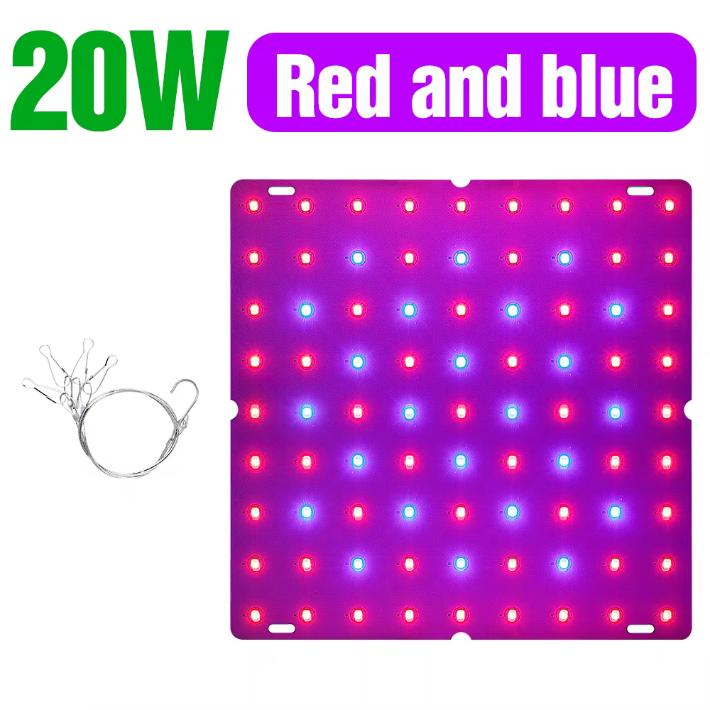 LED plante d'intérieur lumière spectre complet LED panneau de culture Phyto lampe pour la culture pl