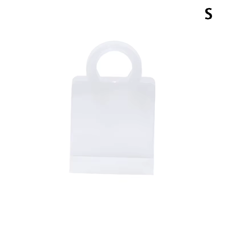 Sac à main Transparent en PET pour Bouquet de fleurs fraîches, 1 pièce, emballage de fleurs, sac à m