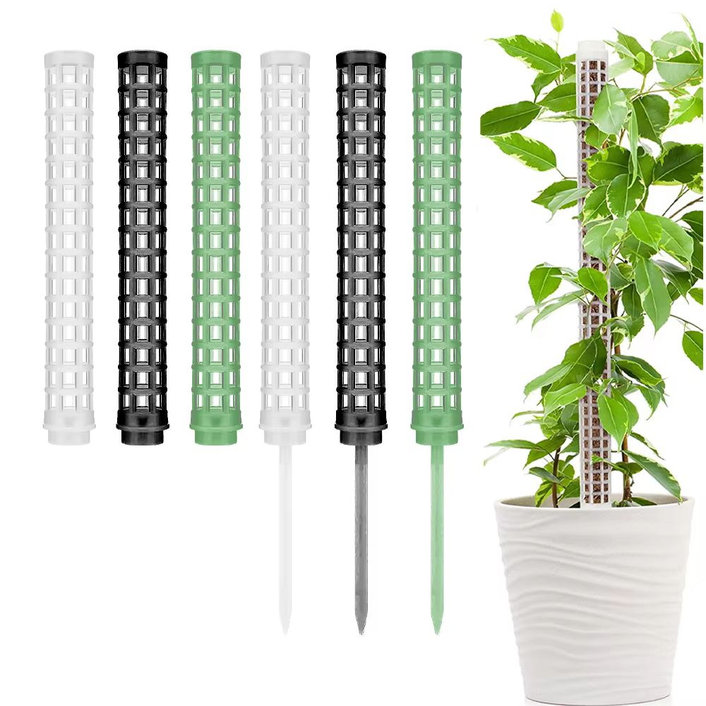 Bâton d'escalade pour plantes, support de plante, cadre en treillis, colonne de mousse de sphaigne d