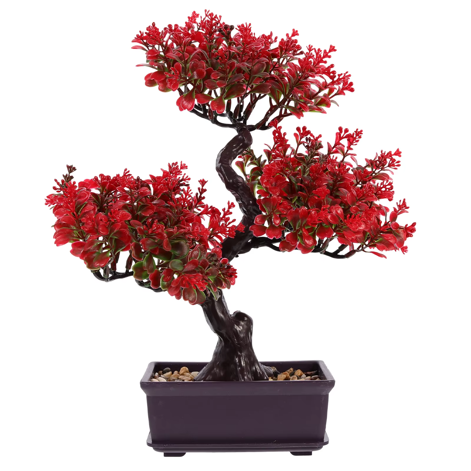 Fausses plantes en pot, fausses plantes vertes, fleurs artificielles en pot, Simulation d'arbre, déc