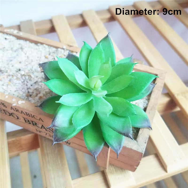 Petites plantes succulentes artificielles en PVC, fausse fleur Annie Vethops, décoration florale pou