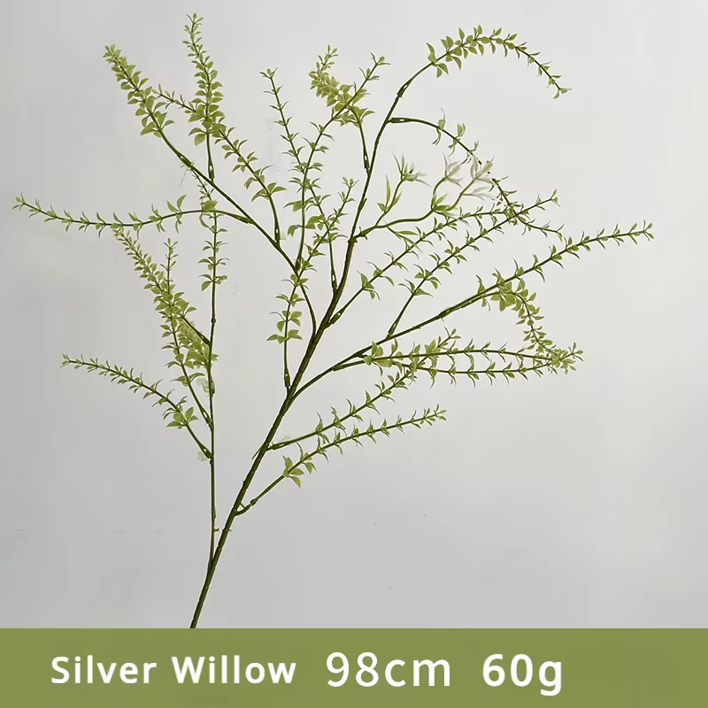 Feuille de bambou artificielle 128CM, décoration de maison, plantes vertes, anches de décoration de 