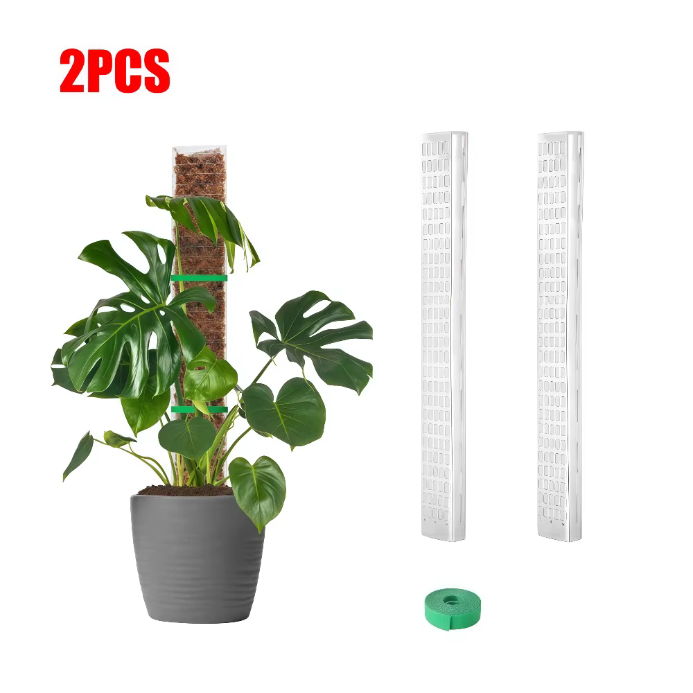 Support en plastique pour plantes grimpantes d'intérieur, tutor de croissance pour plantes, bâton de