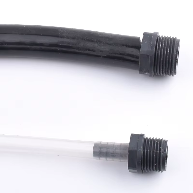 1/5 pièces 1/2 "3/4" 1 "filetage mâle à 8-16mm connecteurs pagode connecteur de tuyau d'arrosage de