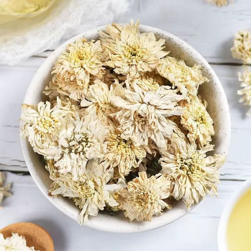 Les fleurs de chrysanthème séchées de qualité 100g-200g sont utilisées pour la fabrication de bougie