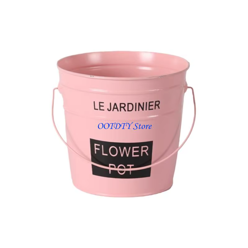 367A fer planteur remplacement ferme Vase seau fleur support seau remplacement